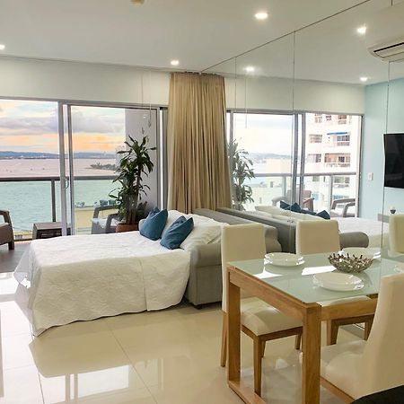 Oceanview Escape Pool, Jacuzzi & Gym In Bocagrande Apartment Cartagena Ngoại thất bức ảnh