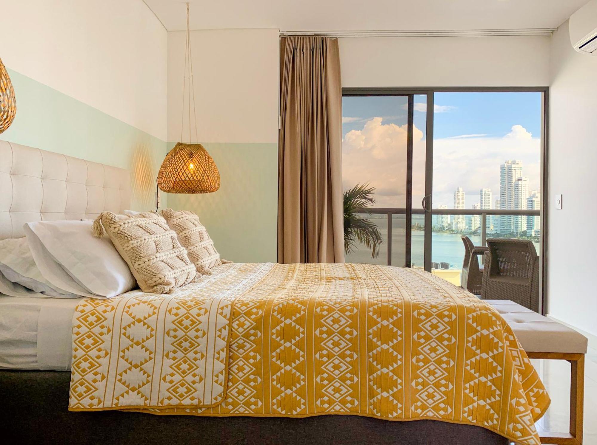 Oceanview Escape Pool, Jacuzzi & Gym In Bocagrande Apartment Cartagena Ngoại thất bức ảnh